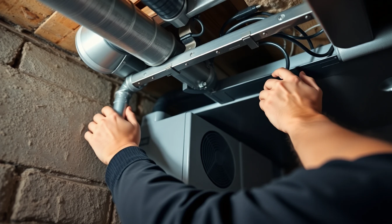Crawl Space Dehumidifier Installation