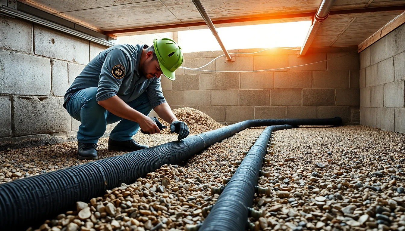 Crawl Space Drainage Systems